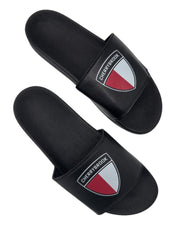 Black slides with Cherrybrook logo on a white background