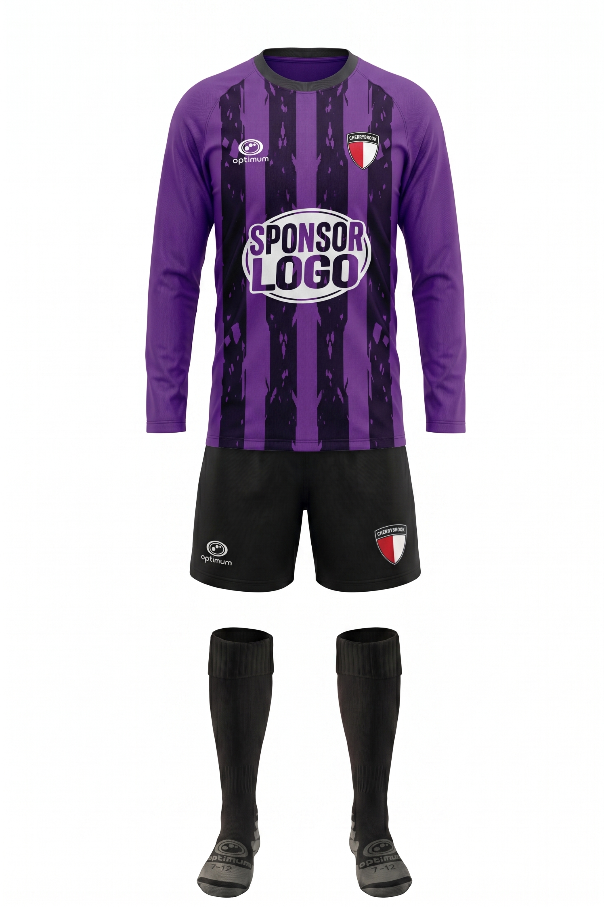 Cherrybrook GoalKeeper Full Strip kit 1 - Optimum Teamwear