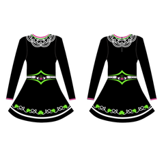 Heartlands Long Sleeve Dance Dress - Optimum Teamwear