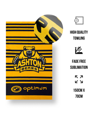Ashton Bears Beach Towel - Optimum Teamwear