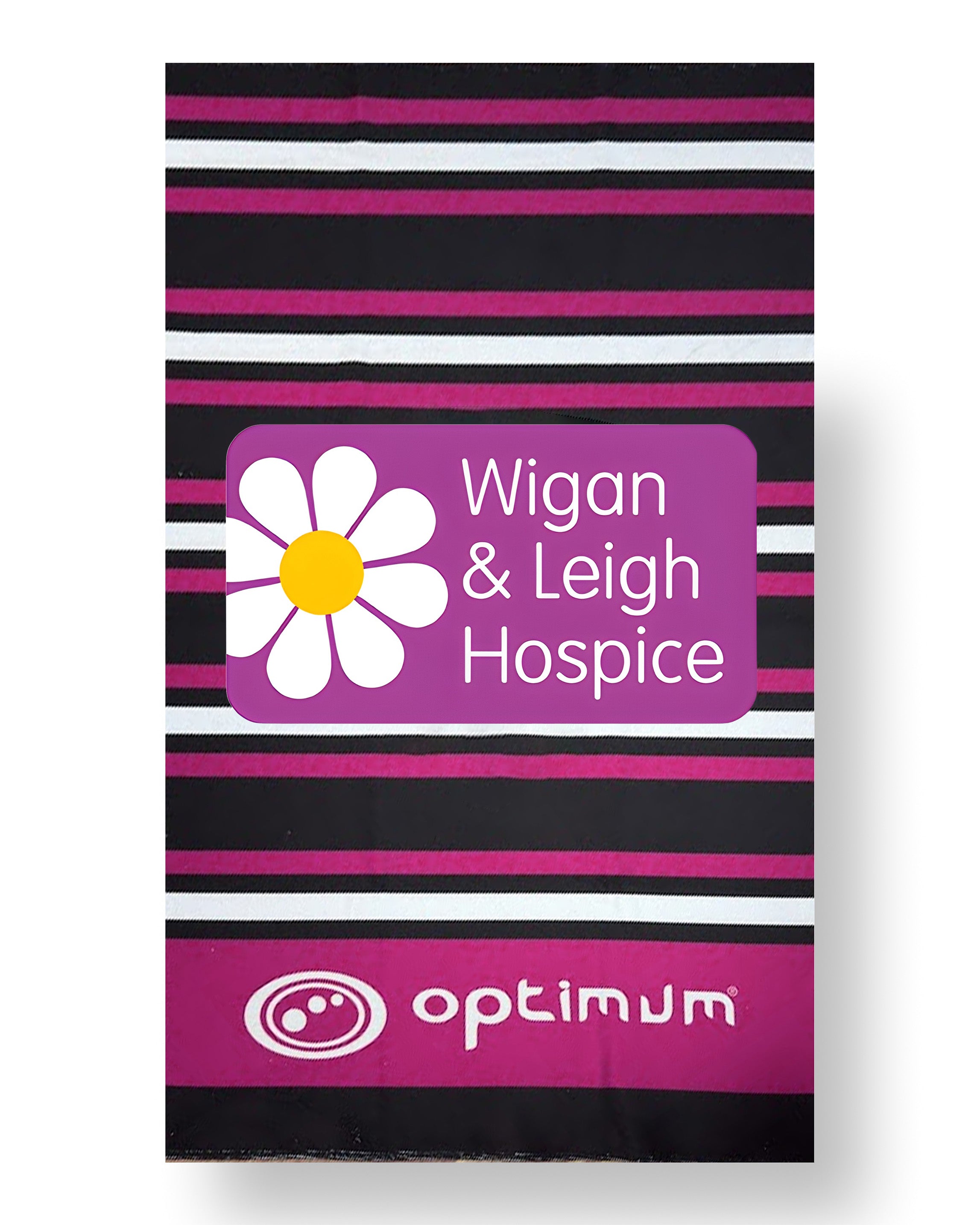 Wigan and leigh Hospice Beach Towel - Optimum Teamwear