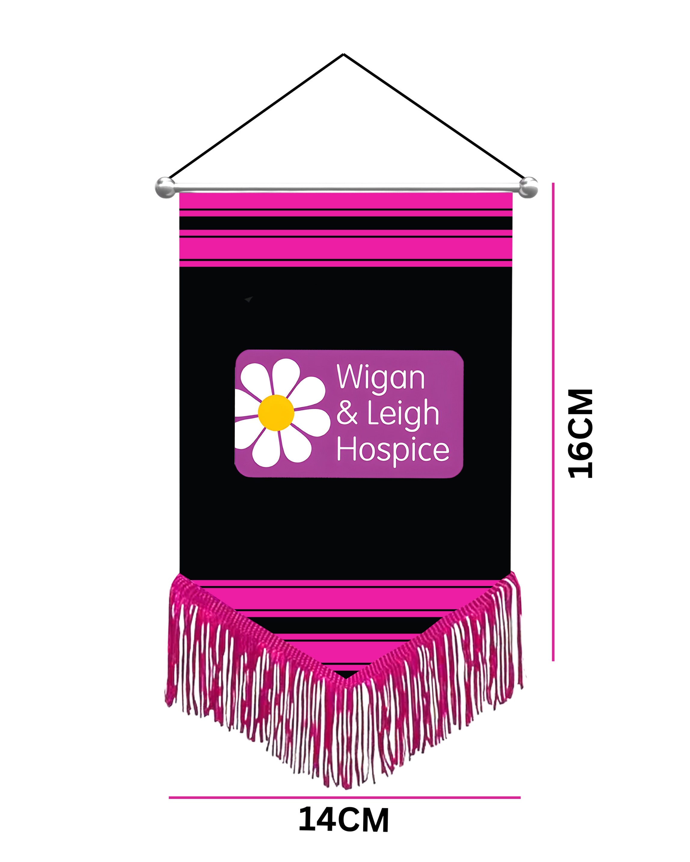 Wigan and Leigh Hospice Pennant - Optimum Teamwear