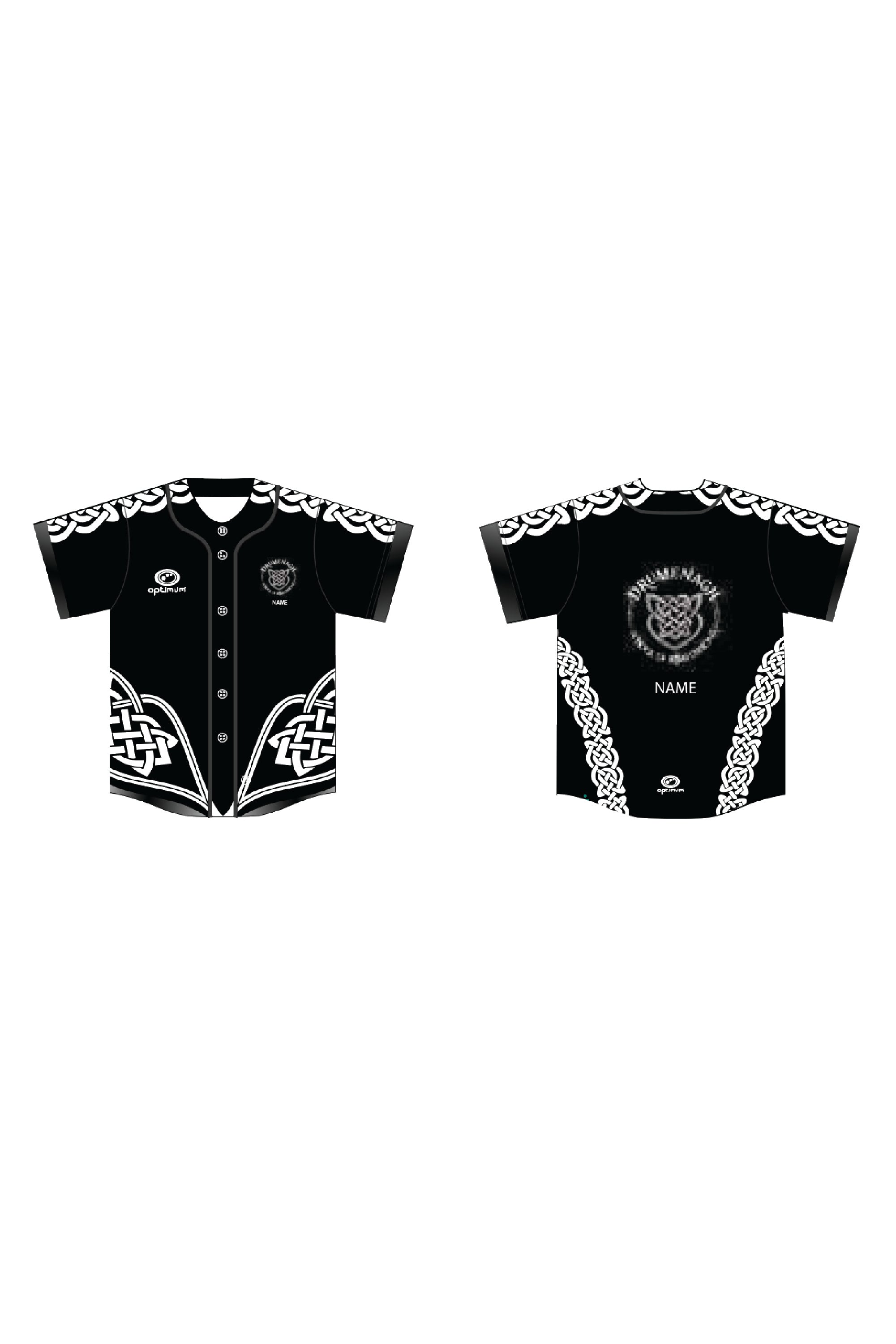 Drumenagh Baseball Top - Optimum Teamwear
