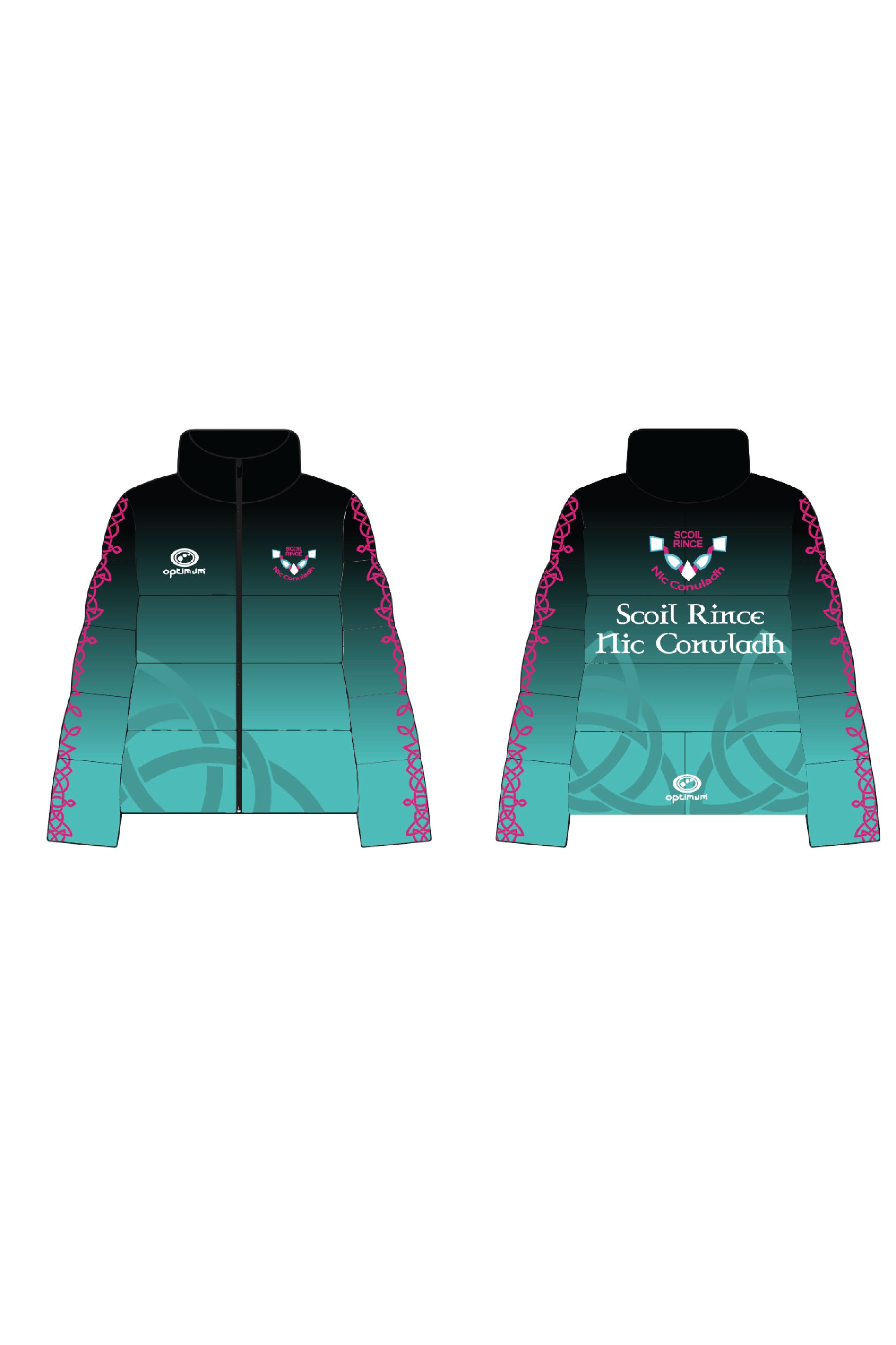 Scoil Rince Nic Conuladh Women's Puffer Jacket - Optimum Teamwear