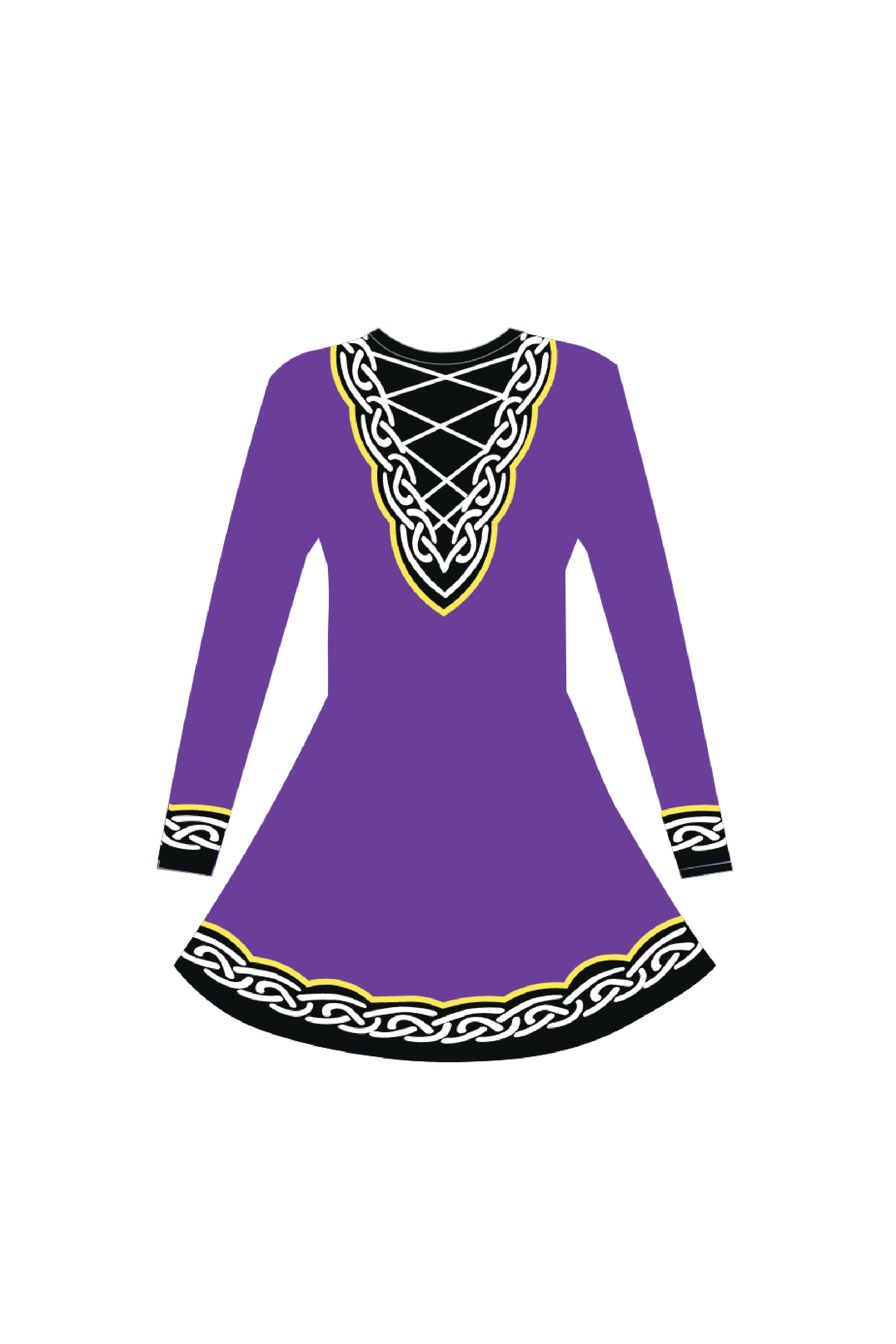 Button Halpin Dance Dress - Optimum Teamwear