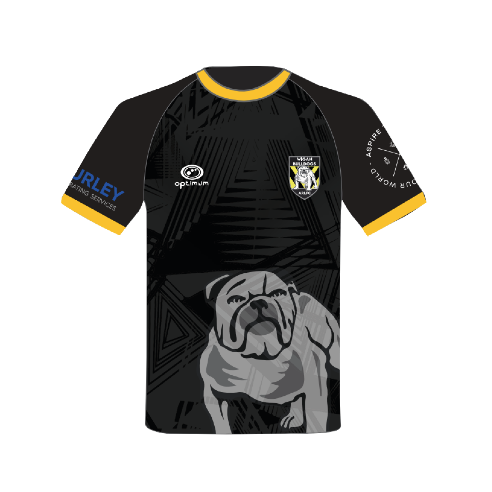 Wigan Bulldogs T-Shirt under 9s - Optimum Teamwear