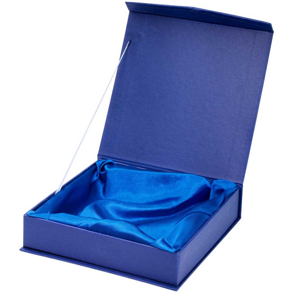 BLUE PRESENTATION BOX FOR SALVERS - 160 x 160 x 35mm (FITS 6in SALVER) - Optimum Teamwear