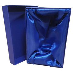BLUE PRESENTATION BOX FITS 1 WINE OR 2 WHISKEY OR 2 BRANDY - 218 x 148 x 100mm - Optimum Teamwear