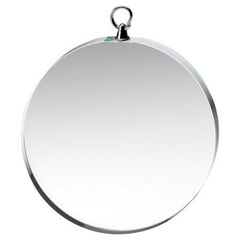 CLEAR GLASS ROUND MEDAL (6mm THICK) - 2.75in - Optimum Teamwear