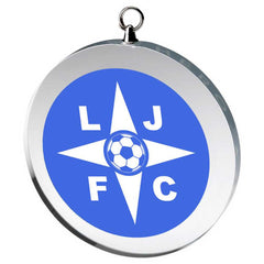 CLEAR GLASS ROUND MEDAL (6mm THICK) - 2.75in - Optimum Teamwear