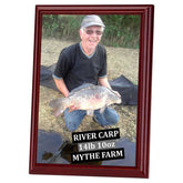 ROSEWOOD PLAQUE WITH WHITE SUBLIMATION FRONT (PORTRAIT) - 5 x 7in - Optimum Teamwear
