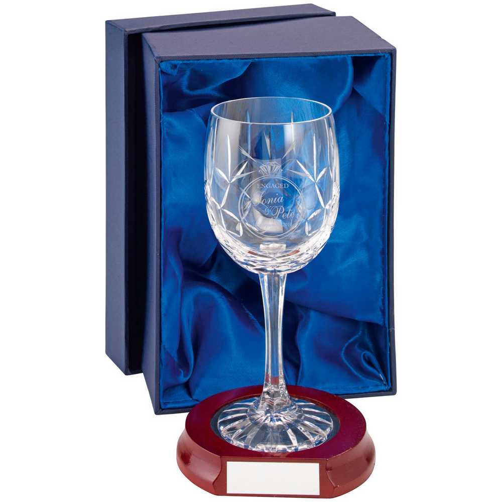 200ML CLASSIC WINE GLASS BLANK PANEL - 7.25in - Optimum Teamwear
