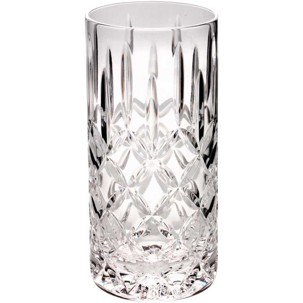 405ML HIGHBALL GLASS TUMBLER FULLY CUT - 6in - Optimum Teamwear
