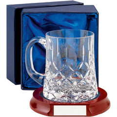 GLASS TANKARD 435ML BLANK PANEL - 4in - Optimum Teamwear