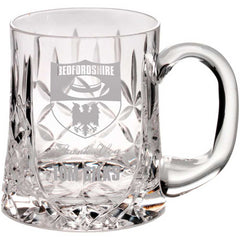 GLASS TANKARD 435ML BLANK PANEL - 4in - Optimum Teamwear