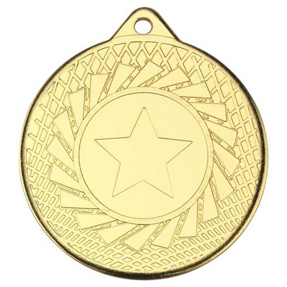 BLADE MEDAL (1in CENTRE) GOLD - 2in - Optimum Teamwear