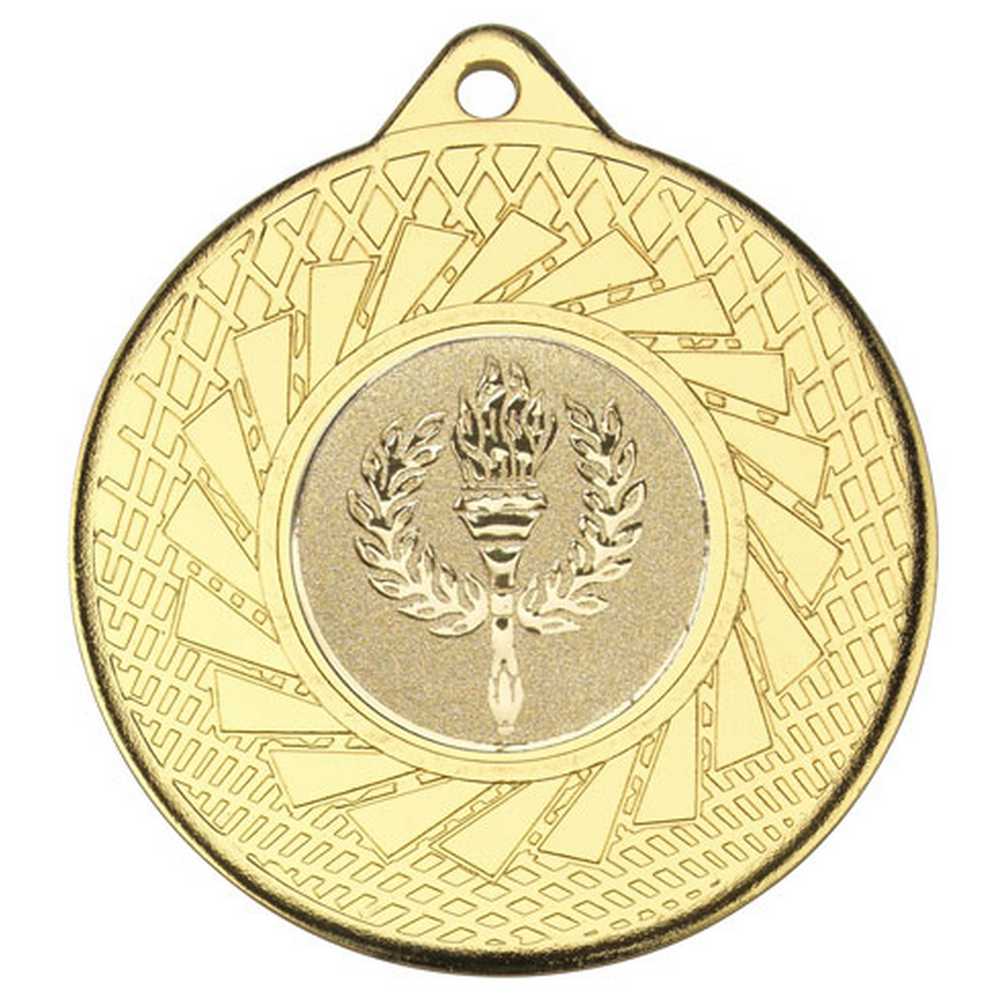 BLADE MEDAL (1in CENTRE) GOLD - 2in - Optimum Teamwear