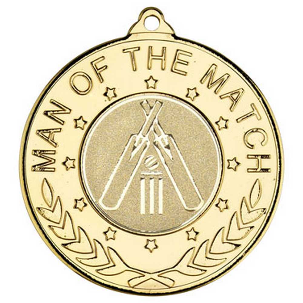 FOOTBALL 'MAN OF THE MATCH' MEDAL (1in CENTRE) - 2in - Optimum Teamwear