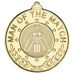 FOOTBALL 'MAN OF THE MATCH' MEDAL (1in CENTRE) - 2in - Optimum Teamwear