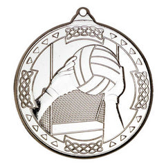 GAELIC FOOTBALL CELTIC MEDAL SILVER - 2in - Optimum Teamwear