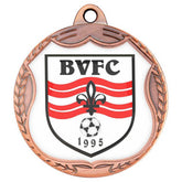 WREATH MEDAL (TAKES SP-SHIELD CENTRE) BRONZE - 2.75in - Optimum Teamwear