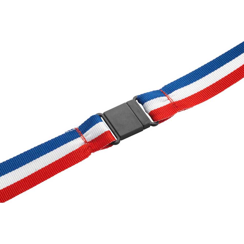 MEDAL RIBBON RED/WHITE/BLUE - 30 X 0.875in - Optimum Teamwear