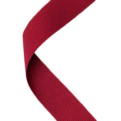 MEDAL RIBBON MAROON - 30 X 0.875in - Optimum Teamwear