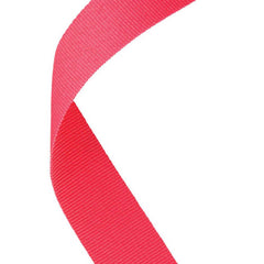 MEDAL RIBBON BRIGHT PINK - 30 X 0.875in - Optimum Teamwear