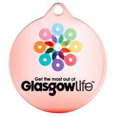 PLAIN WHITE ROUND MEDAL USED FOR SUBLIMATION - 2in - Optimum Teamwear