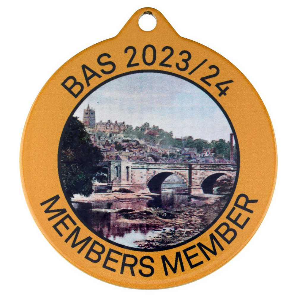 PLAIN WHITE ROUND MEDAL USED FOR SUBLIMATION - 2.75in - Optimum Teamwear