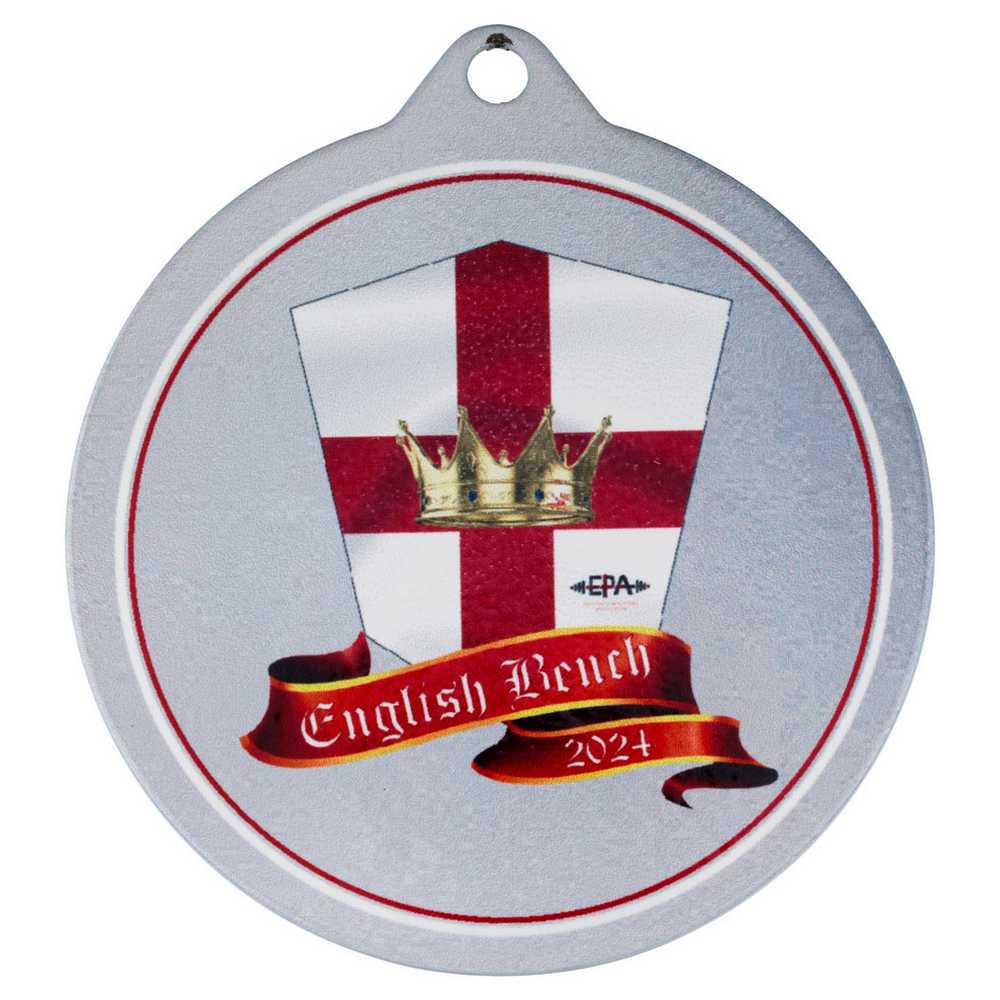 PLAIN WHITE ROUND MEDAL USED FOR SUBLIMATION - 2.75in - Optimum Teamwear