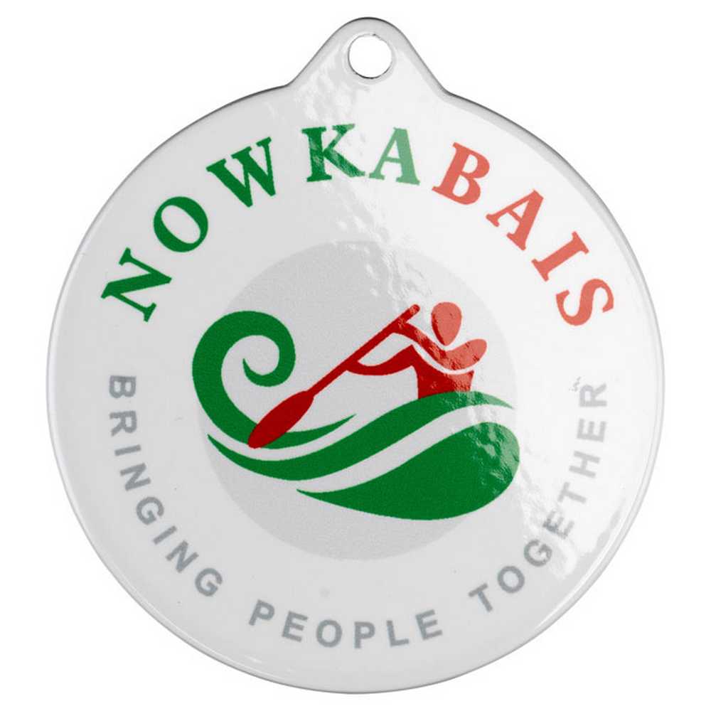 PLAIN WHITE ROUND MEDAL USED FOR SUBLIMATION - 2.75in - Optimum Teamwear
