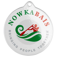 PLAIN WHITE ROUND MEDAL USED FOR SUBLIMATION - 2.75in - Optimum Teamwear