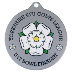 PLAIN WHITE ROUND MEDAL USED FOR SUBLIMATION - 2.75in - Optimum Teamwear