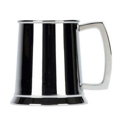 1 PINT STAINLESS STEEL TANKARD - PLAIN