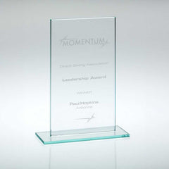 JADE GLASS NARROW PLAQUE (4mm THICK) - 5.5in - Optimum Teamwear