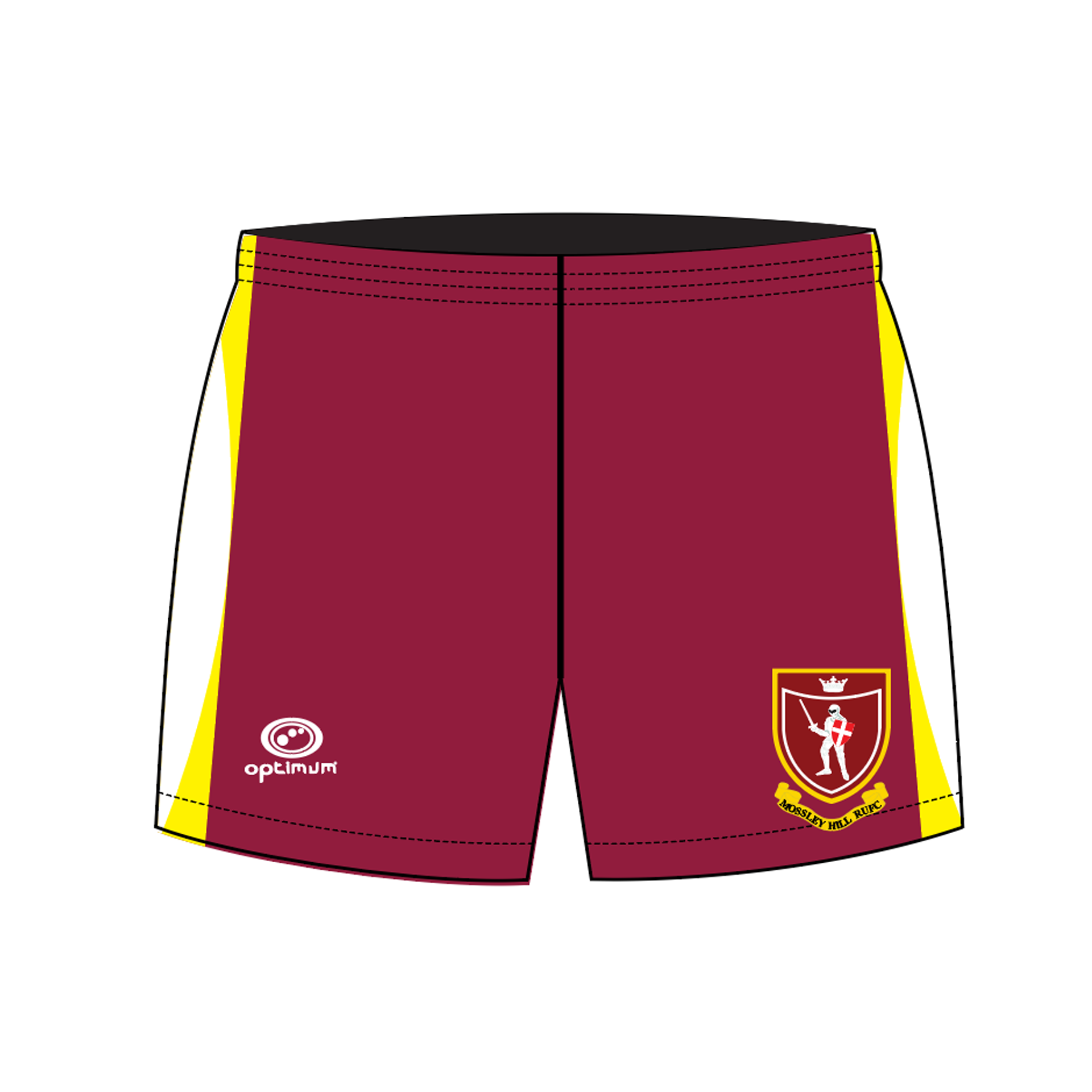 Mossley Hill RUFC Rugby Shorts - Optimum Teamwear