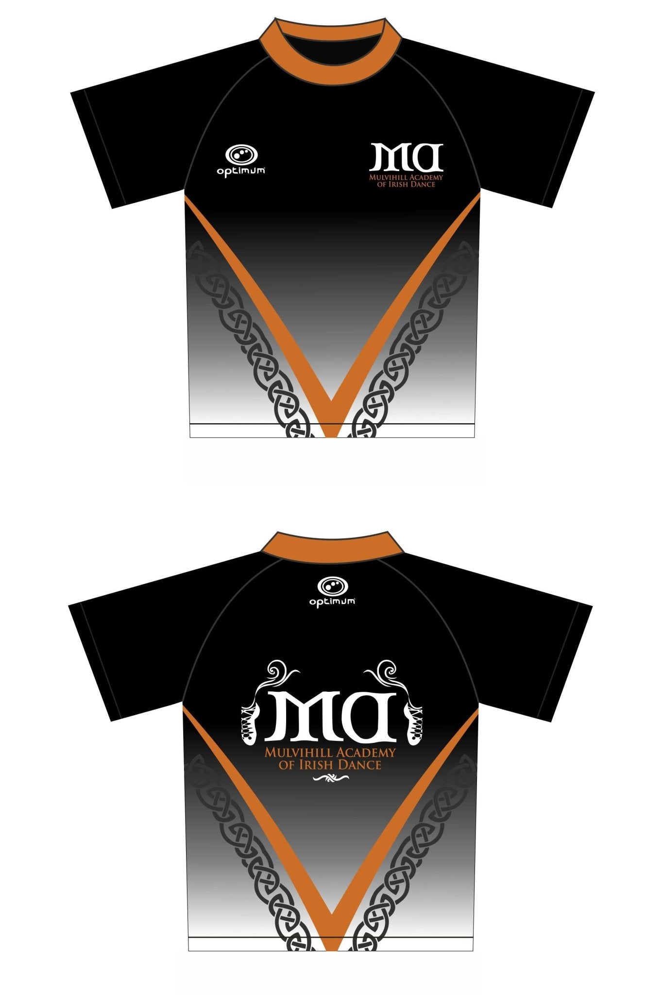 Mulvihill Academy Of Irish Dance T-Shirt - Optimum Teamwear