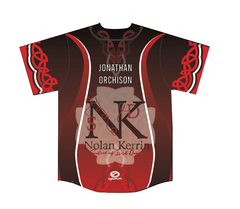 Nolan Kerrin School of irish Dance Baseball Shirt - Optimum Teamwear