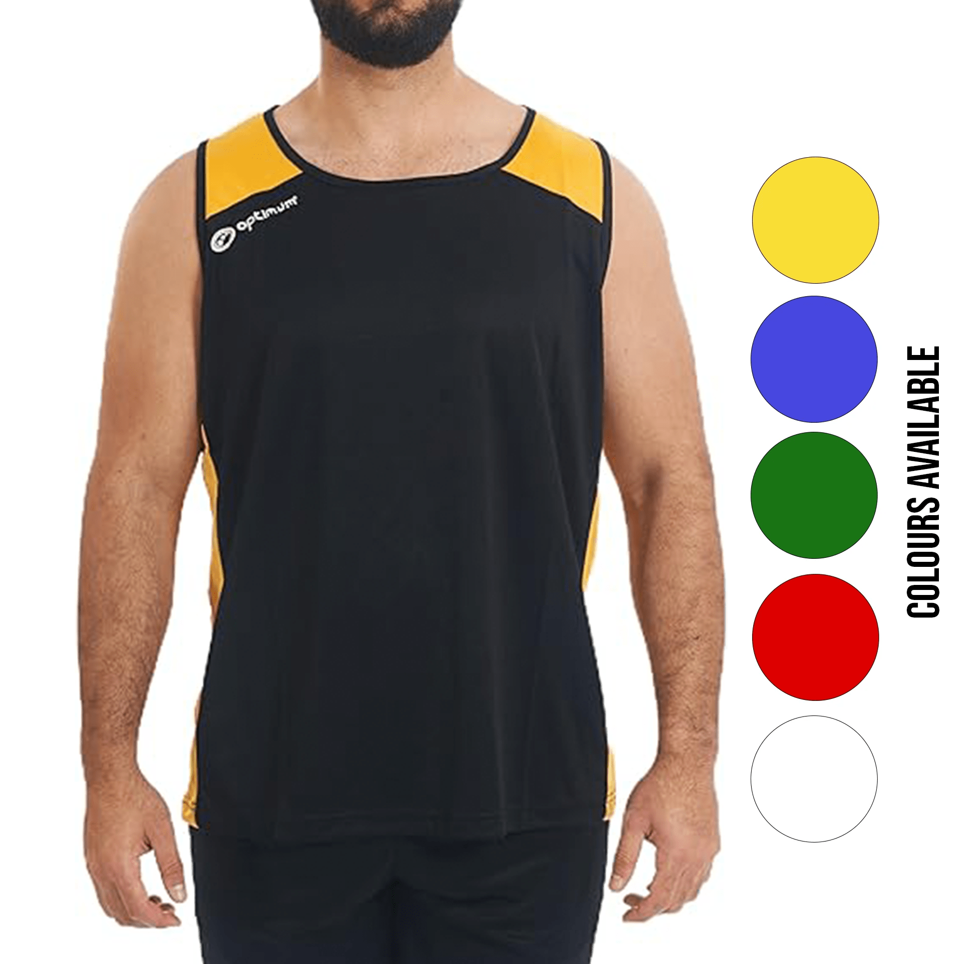 Optimum Vest - Tempo Sport-Tech, Quick Dry, Breathable Athletic Vest - Optimum Teamwear