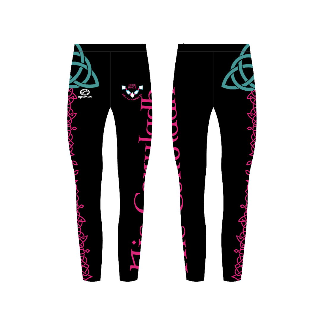 Scoil Rince Nic Conuladh Full Length Leggings style 1 - Optimum Teamwear