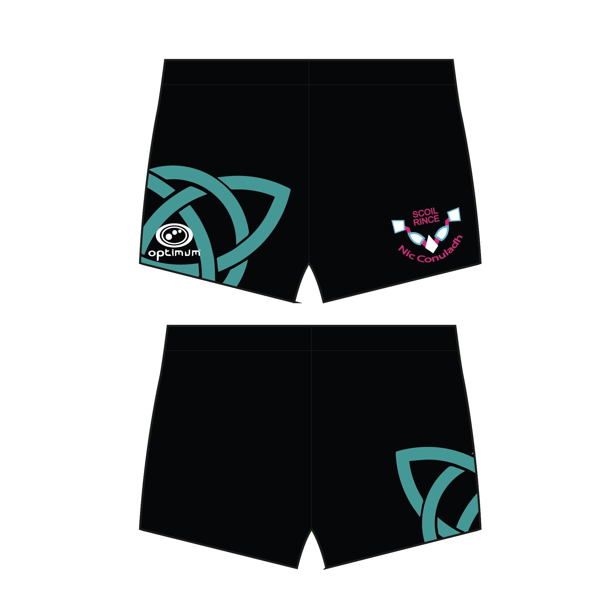 Scoil Rince Nic Conuladh womens Dance shorts - Optimum Teamwear