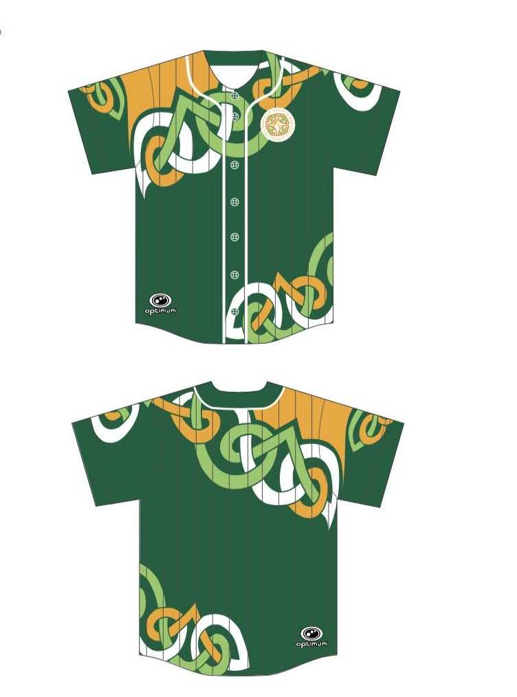 The Shamrock School Irish Dance Baseball Top - Optimum Teamwear