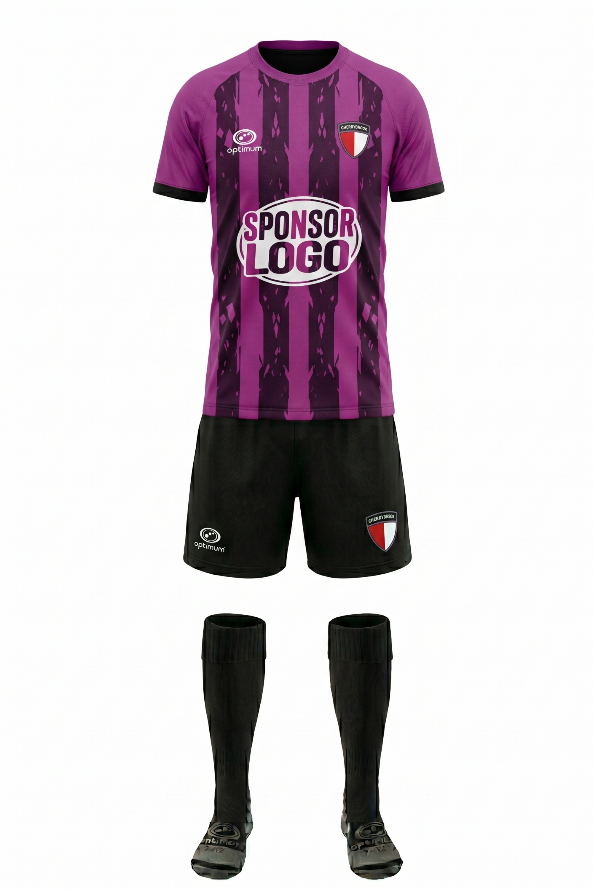 Cherrybrook Away Full Strip kit 1 - Optimum Teamwear