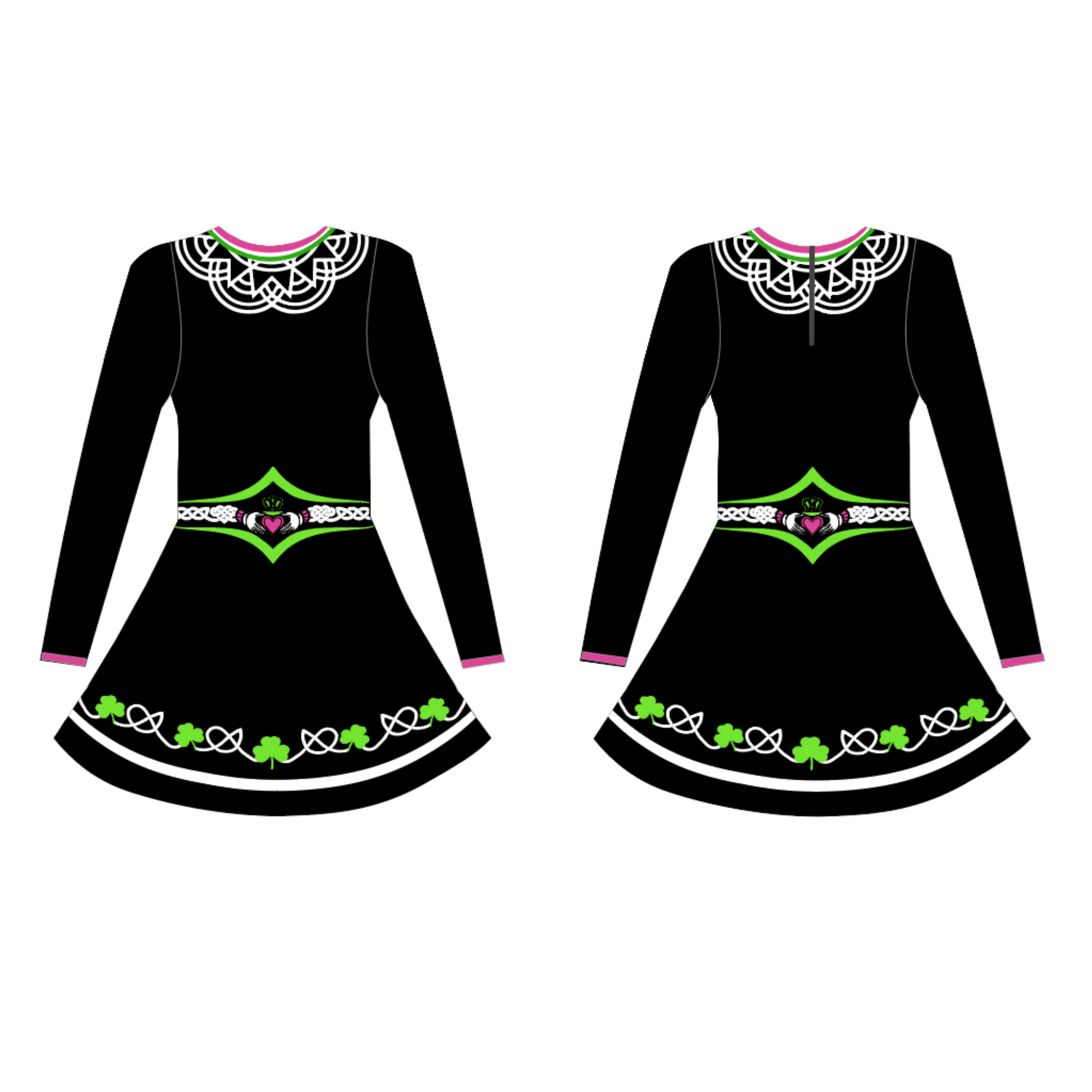 Heartlands Long Sleeve Dance Dress - Optimum Teamwear