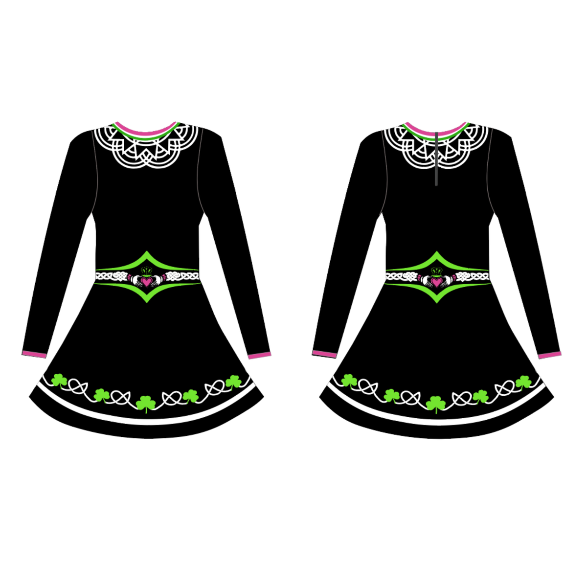 Heartlands Long Sleeve Dance Dress - Optimum Teamwear