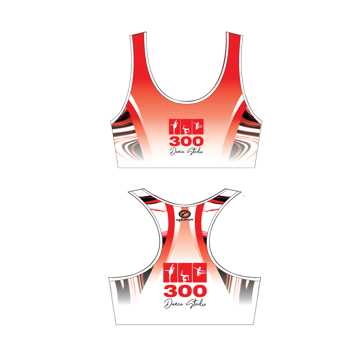 300 Dance Studio Crop top - Optimum Teamwear