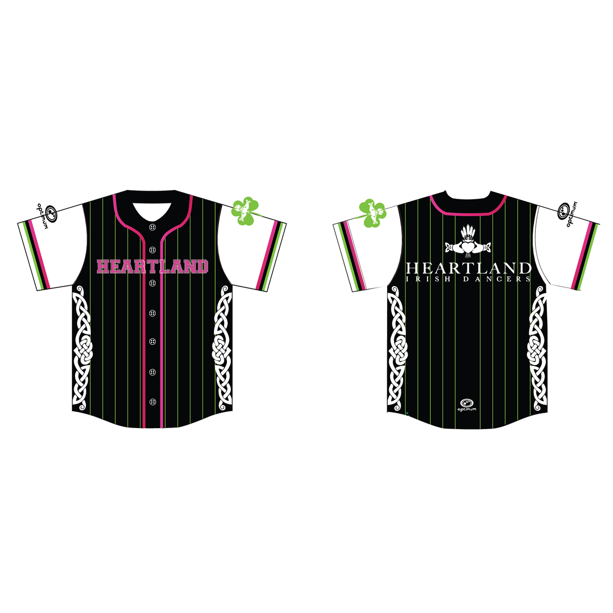 Heartlands Baseball Top - Optimum Teamwear