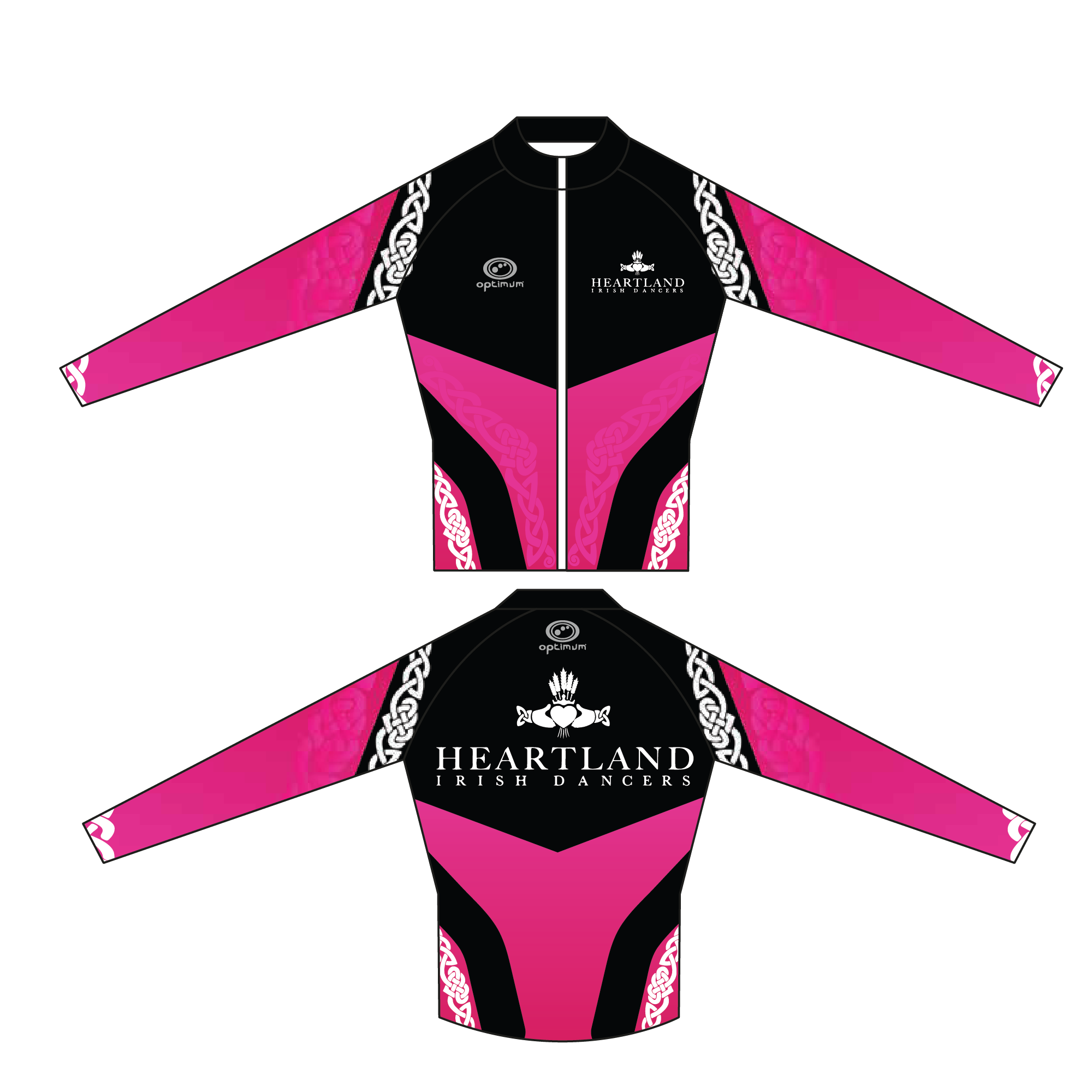 Heartlands Tracksuit Top - Optimum Teamwear