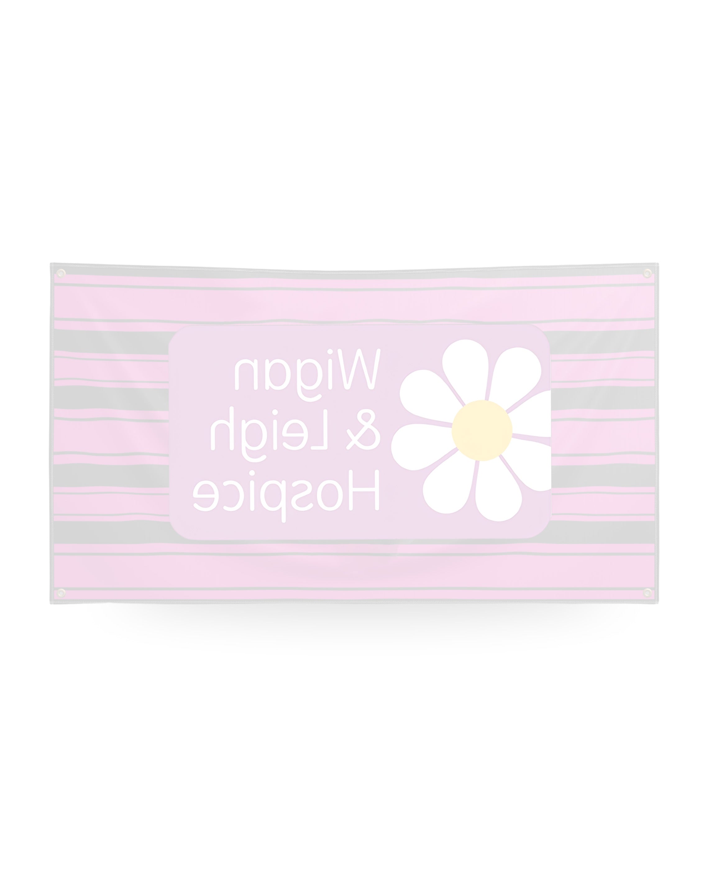 Wigan and Leigh Hospice Flag